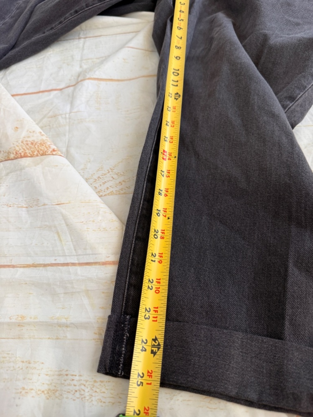 Isabel Maternity Boyfriend Jeans | 18 | NWT | Relaxed Fit Maternity Denim - Picture 8 of 9